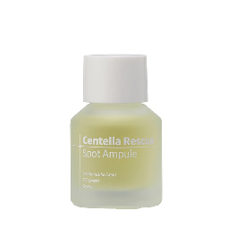 Centella Rescue Spot Ampule (quickly soothes problematic skin such as acne)